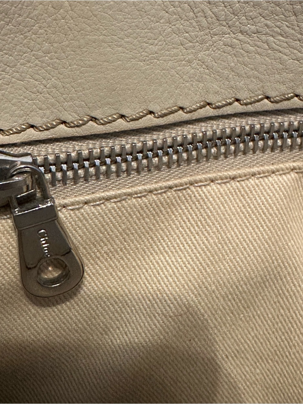 Chloé Edith Leather Satchel Cream | Phoebe Philo Era - Picture 13 of 15